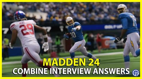 Combine interview madden 24 - Aug 16, 2023 · Madden 24 Superstar Mode – All Correct Combine Interview Answers August 16th, 8:59amAugust 16th, 8:59amMassimo MarchianoMassimo Marchiano is the published author of "Dawkin: A Tall Tale", a sci ... 